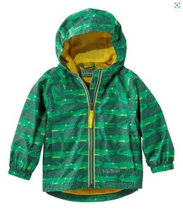 L.L.Bean Toddlers' Discovery Rain Jacket, Print