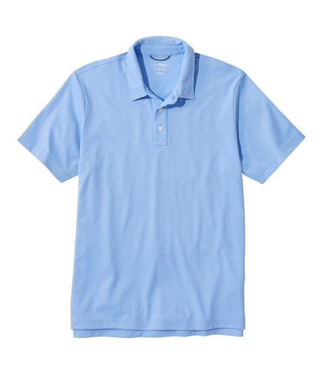 L.L.Bean M's S/S Comfort Stretch Performance® Polo, Slightly Fitted