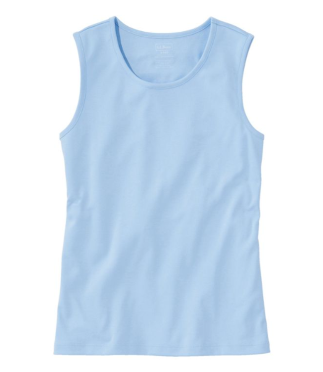 L.L.Bean W's Pima Cotton Tee, Shell