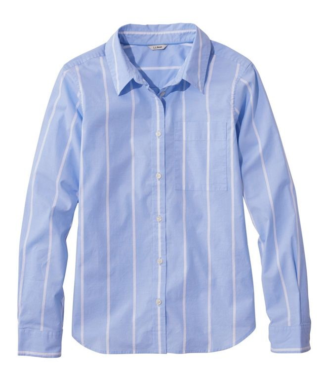 L.L.Bean W's L/S Essential Cotton Poplin Shirt