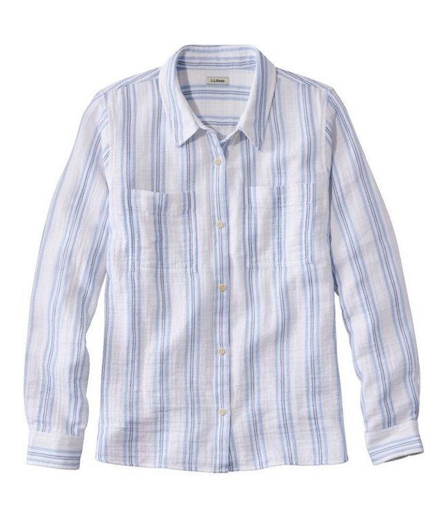 L.L.Bean W's L/S Cloud Gauze Shirt