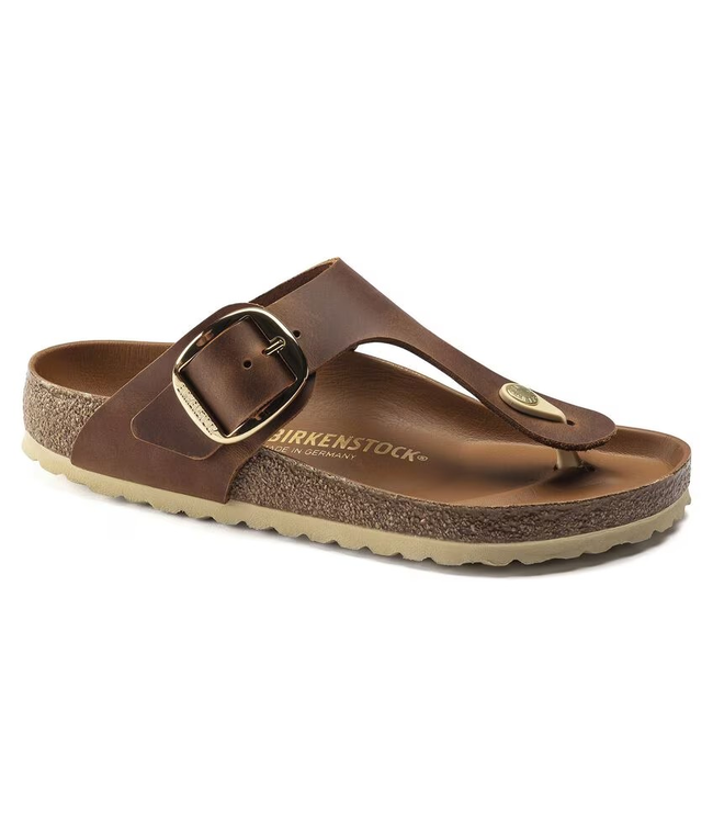 Birkenstock W's Gizeh Big Buckle Oiled Leather