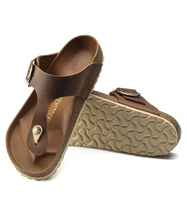 Birkenstock W's Gizeh Big Buckle Oiled Leather