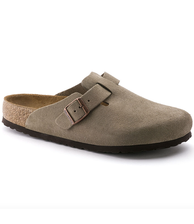 Birkenstock Boston Soft Footbed Suede Leather