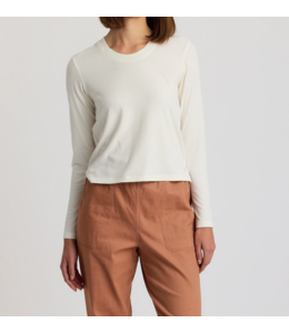 Free Fly W's L/S Ribbed Bamboo