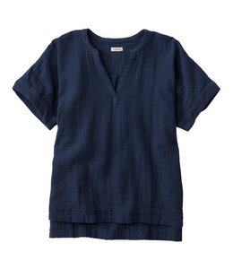 L.L.Bean W's S/S Cloud Gauze Shirt