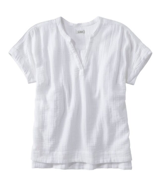 L.L.Bean W's S/S Cloud Gauze Shirt