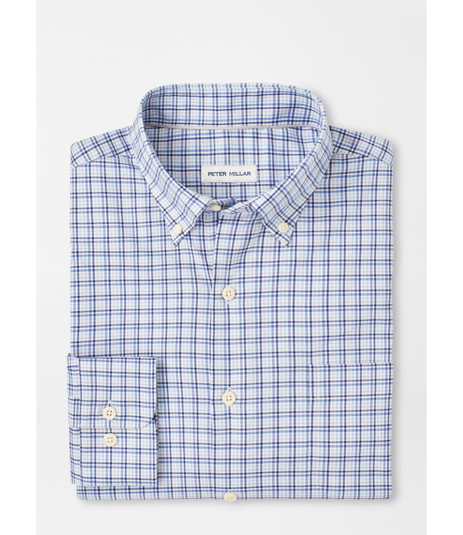 Peter Millar M's Albert Crown Lite Cotton-Stretch Sport Shirt