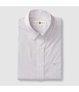 Duckhead M's Casey Plaid Performance Poplin Sport Shirt