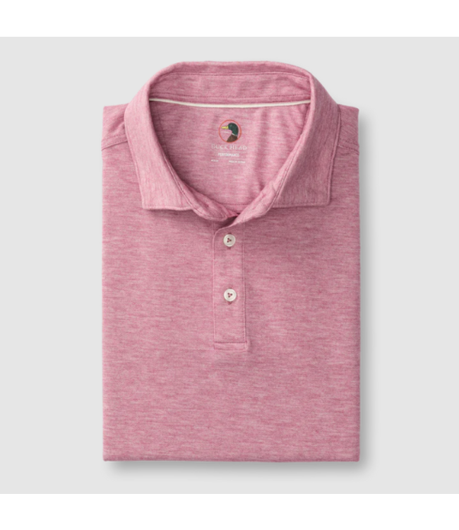 Duckhead M's S/S Summerford Performance Pique Polo Solid