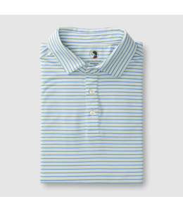 Duckhead M's S/S Wharf Stripe Summerford Performance Jersey Polo