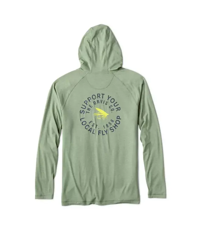 Orvis M's DriCast™ Logo Hoodie