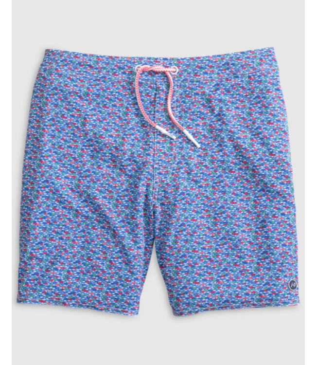 johnnie-O M's The Half Elastic 7" Surf Shorts