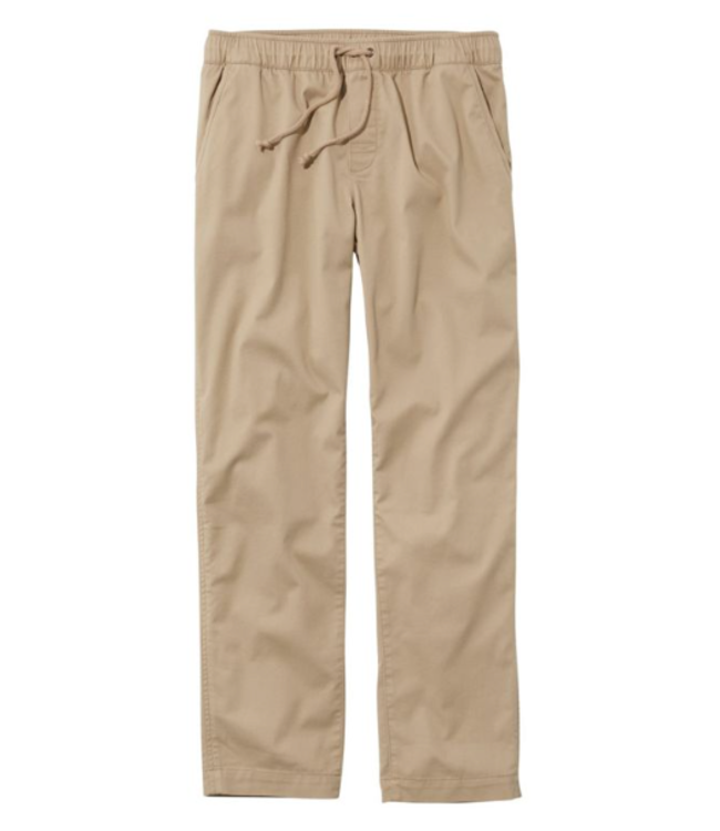L.L.Bean M's Comfort Stretch® Dock Pants, Standard Fit, Straight Leg