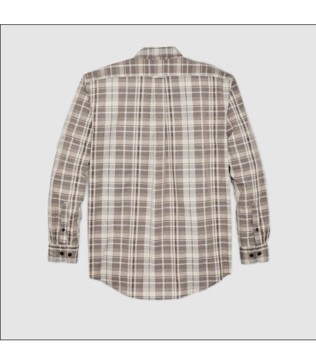Filson M's Washed Feather Cloth Shirt