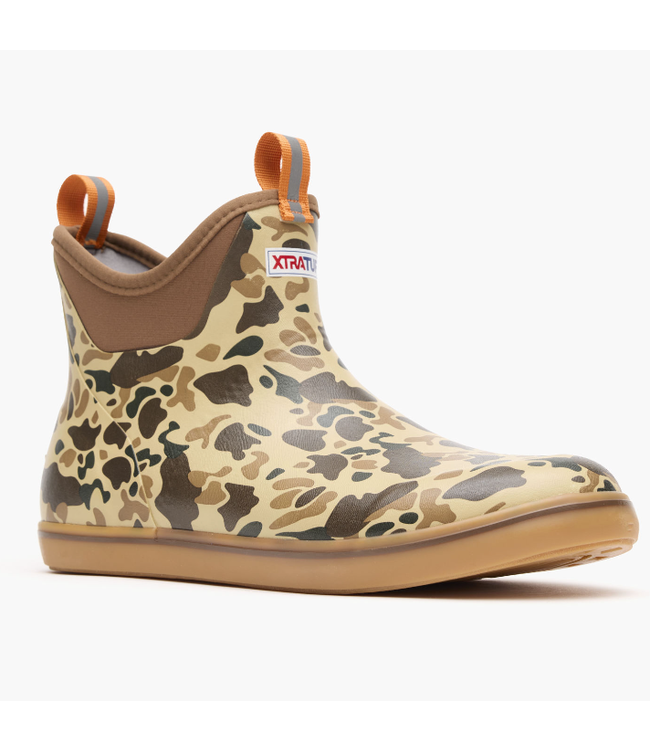 M's 6 in Duck Camo Ankle Deck Boot