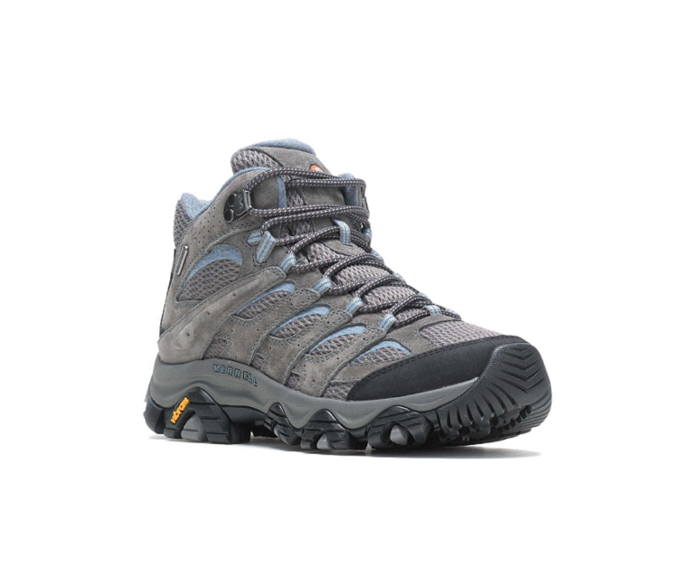 Merrell Moab 3 Mid Granite Grey Blue Men\'s Wide Hiking Shoes Boots J035865W Merrell Men main image 4