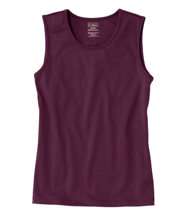 L.L.Bean W's Pima Cotton Tee, Shell