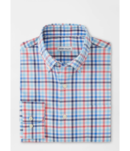 Peter Millar M's Chambly Crown Lite Cotton-Stretch Sport Shirt