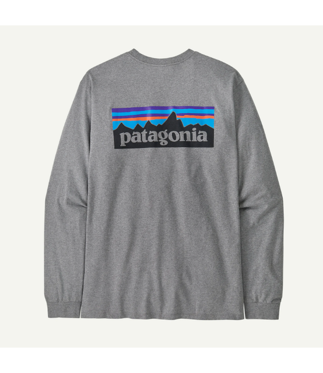 Patagonia M's L/S P-6 Logo Responsibili-Tee®
