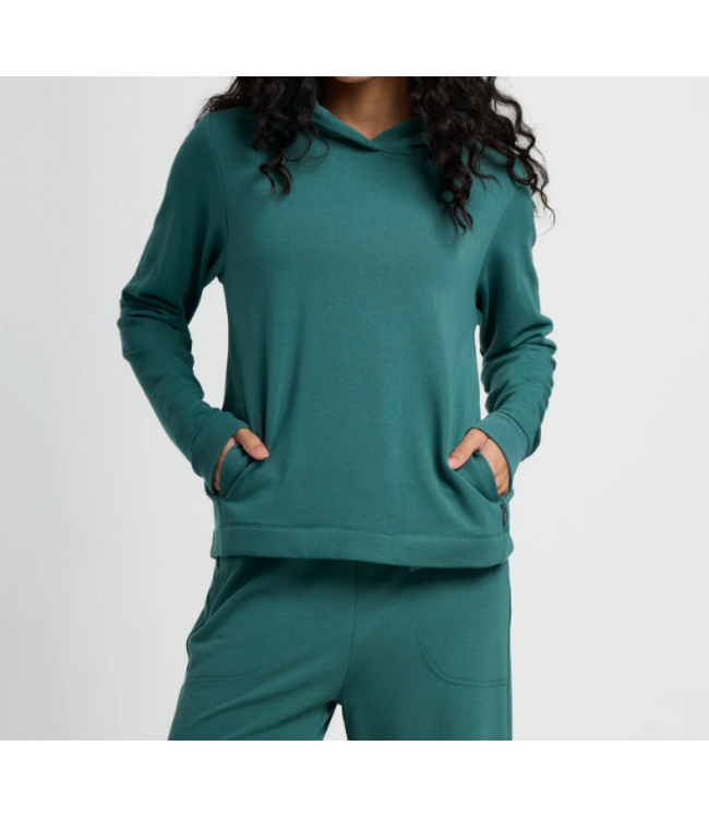 Free Fly W's Bamboo Lightweight Fleece Cropped Hoodie