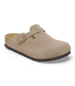 Birkenstock Kids Boston Suede Leather