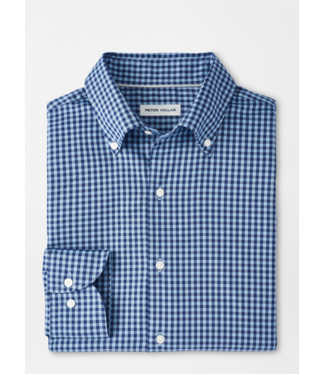 Peter Millar M's Conway Crown Lite Cotton-Stretch Sport Shirt