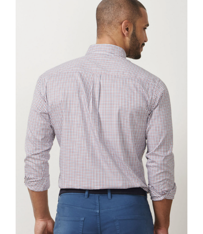 Peter Millar M's Julian Crown Lite Cotton-Stretch Sport Shirt