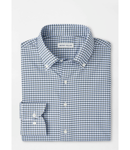 Peter Millar M's Cashiers Performance Twill Sport Shirt