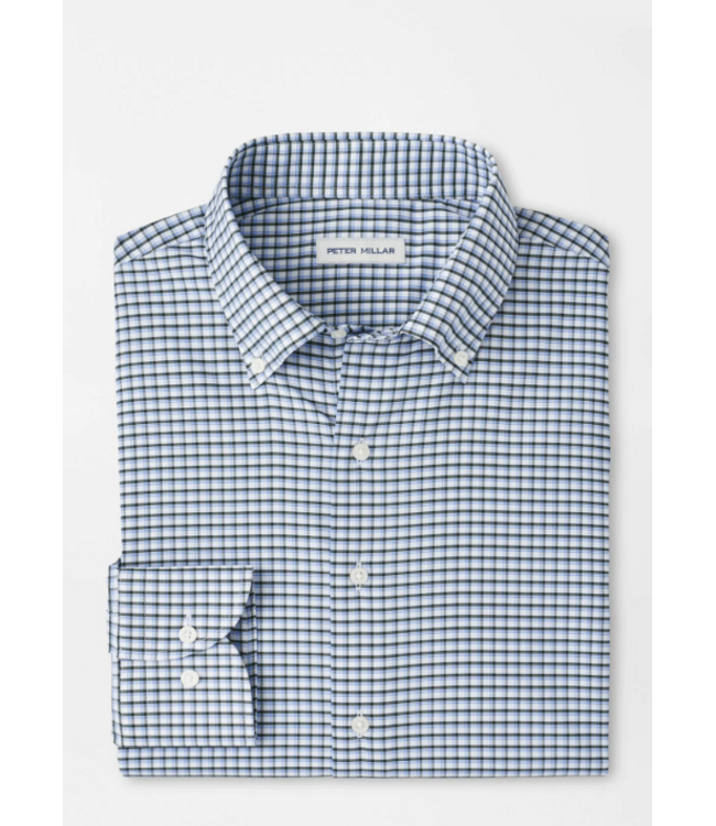 Peter Millar M's Cashiers Performance Twill Sport Shirt