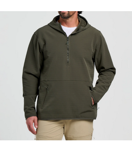Free Fly M's Gridback Fleece Anorak Hoodie