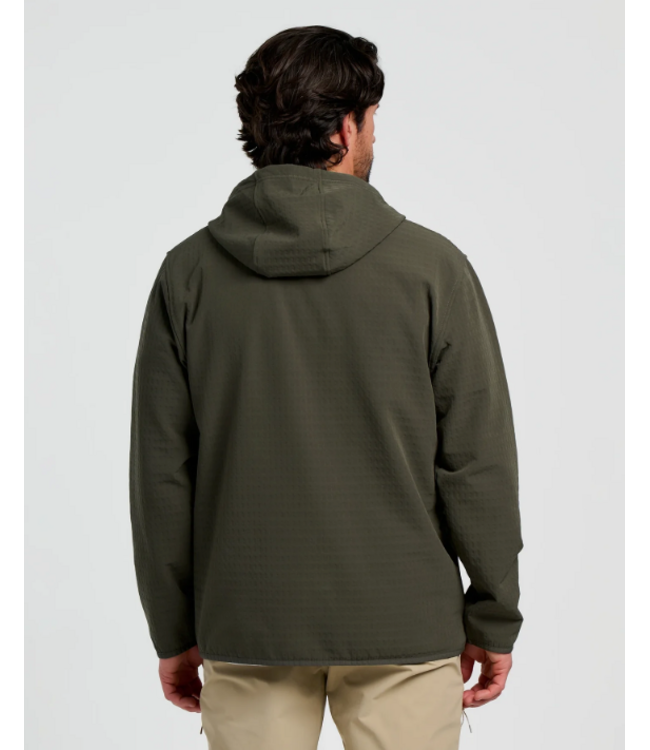 Free Fly M's Gridback Fleece Anorak Hoodie