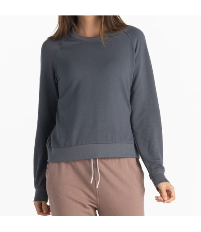 Free Fly W's Bamboo Lightweight Fleece Crew