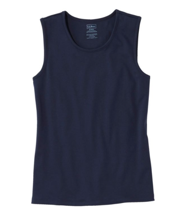 L.L.Bean W's Pima Cotton Tee, Shell