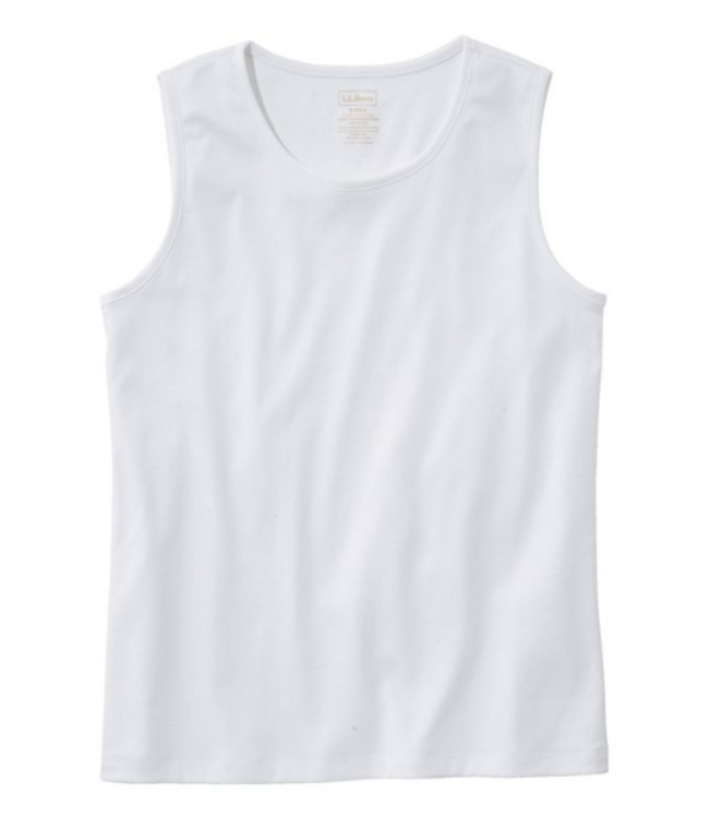 L.L.Bean W's Pima Cotton Tee, Shell
