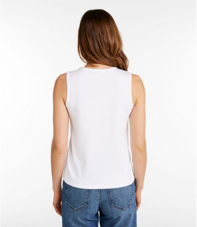 L.L.Bean W's Pima Cotton Tee, Shell