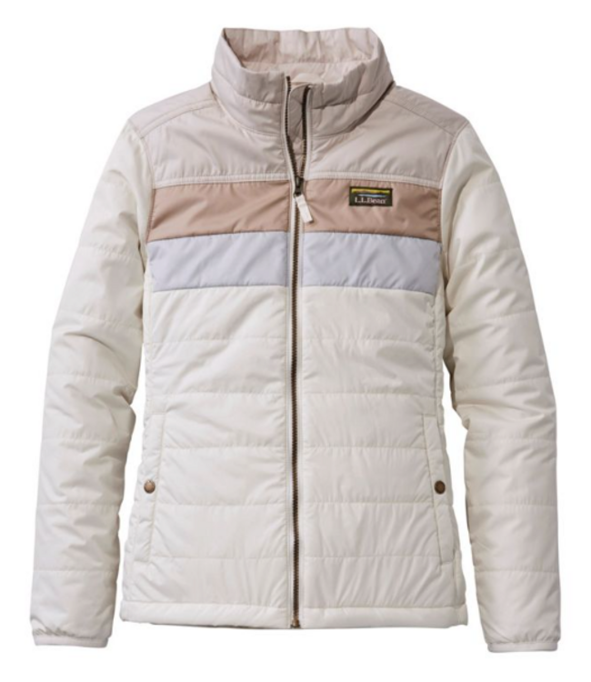 L.L.Bean W's Mountain Classic Puffer Jacket, Colorblock