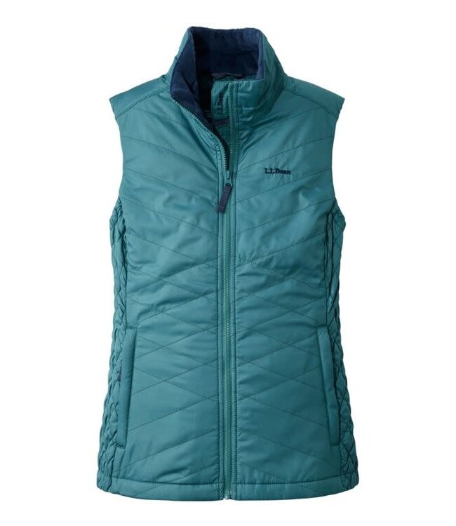 L.L.Bean W's Fleece-Lined PrimaLoft Vest