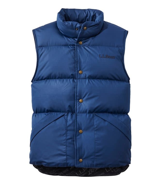 80s LL.BEAN エルエルビーン　PRIMALOFT DOWN VEST Adults' Bean's Trail Model Down Vest '82 - Mountain Outfitters