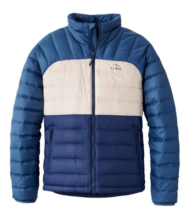 L.L.Bean M's Bean's Down Jacket, Colorblock