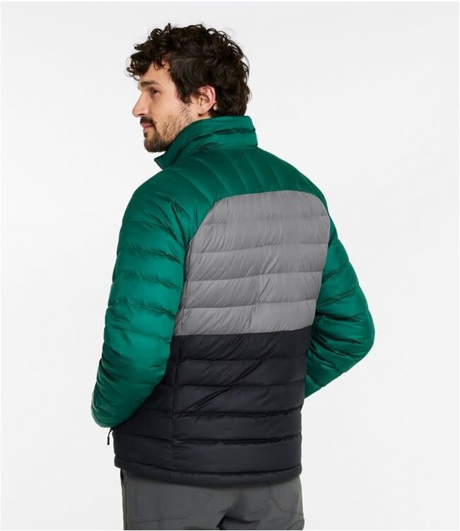 L.L.Bean M's Bean's Down Jacket, Colorblock