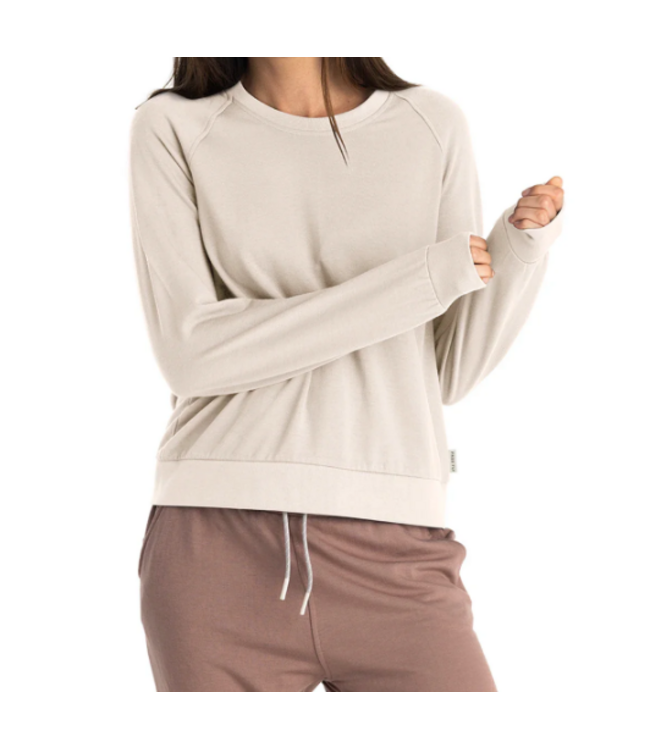 Free Fly W's Bamboo Lightweight Fleece Crew