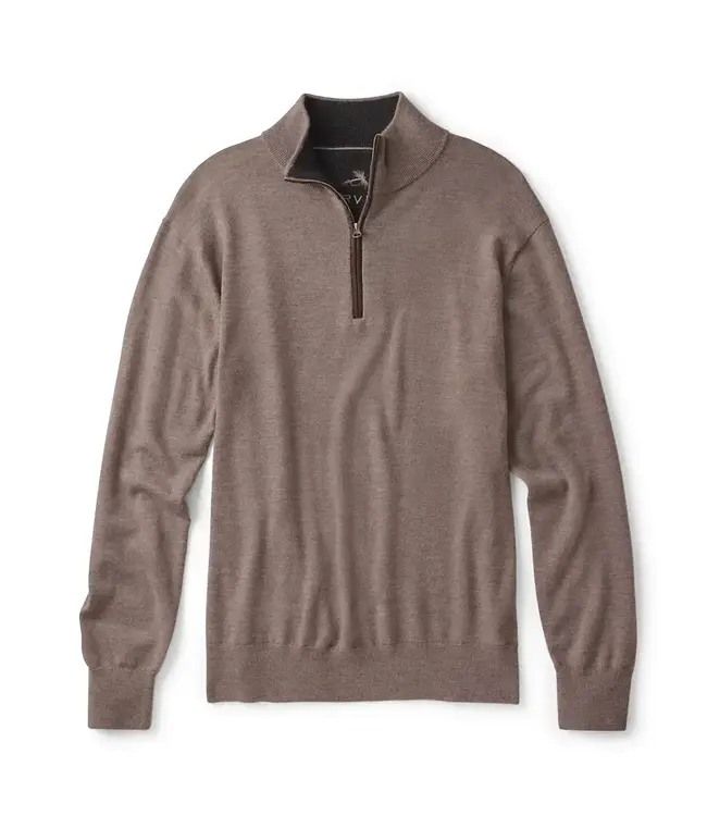 Orvis M's Merino Wool 1/4-Zip Sweater 2.0