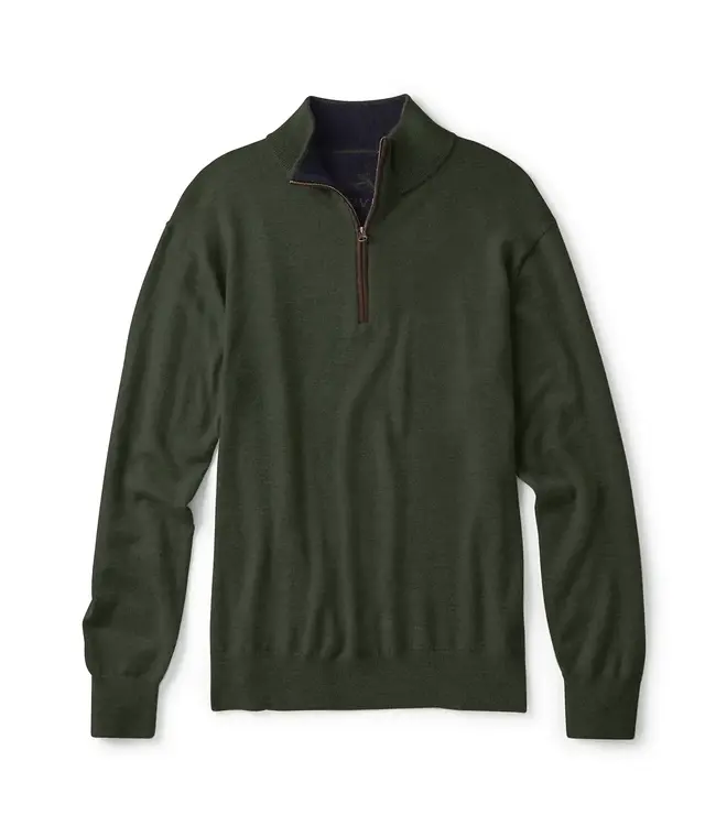 Orvis M's Merino Wool 1/4-Zip Sweater 2.0