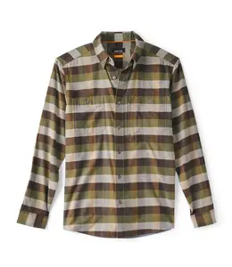 Orvis M's Flat Creek Tech Flannel Shirt