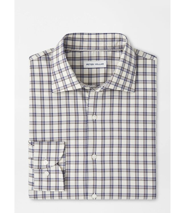 Peter Millar M's Lenox Crown Lite Cotton-Stretch Sport Shirt