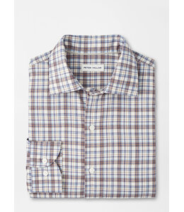 Peter Millar M's Waynesville Performance Flannel Sport Shirt