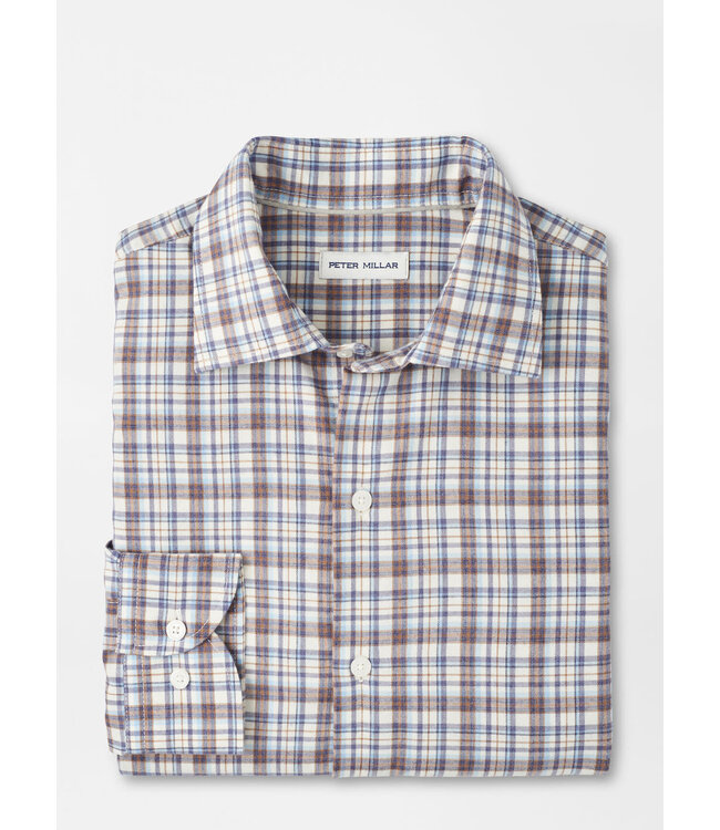 Peter Millar M's Waynesville Performance Flannel Sport Shirt