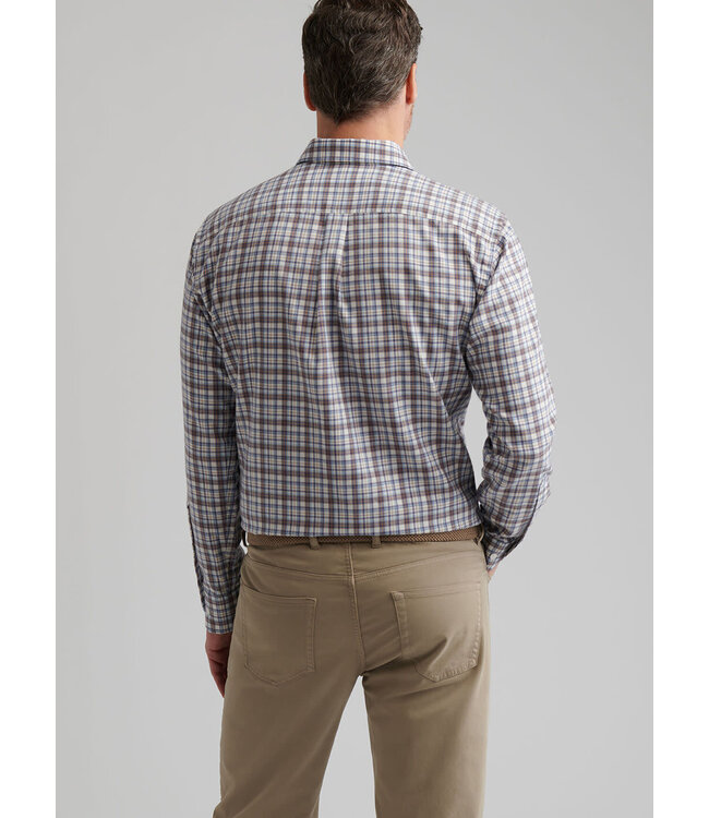 Peter Millar M's Waynesville Performance Flannel Sport Shirt