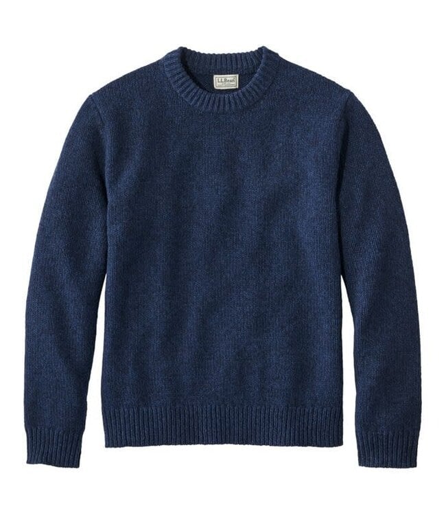 L.L.Bean M's Bean's Classic Ragg Wool Sweater, Crewneck